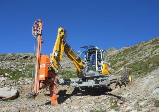 MR-A100 Excavator Drill