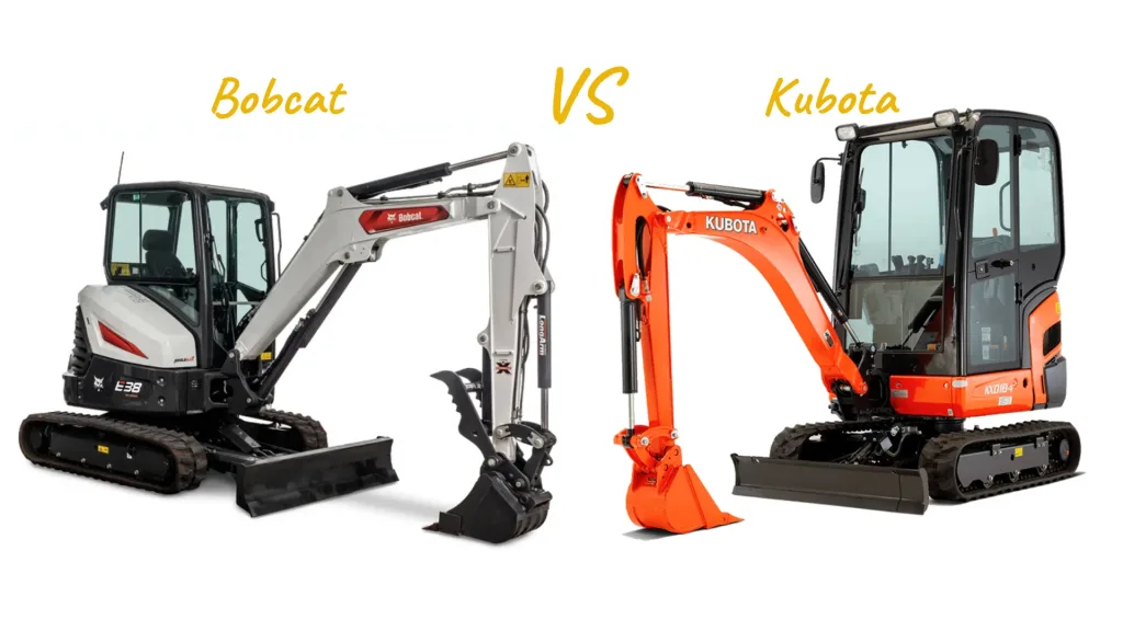 Comparing Top Excavator Brands: CAT, Bobcat, and Kubota