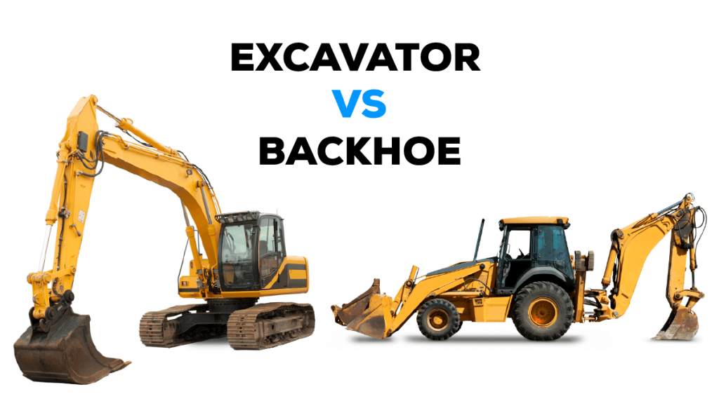 Understanding the Key Differences Between Excavator Backhoe and Face Shovel Excavator